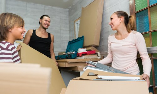 Local man with van service helping with a Shoreditch move