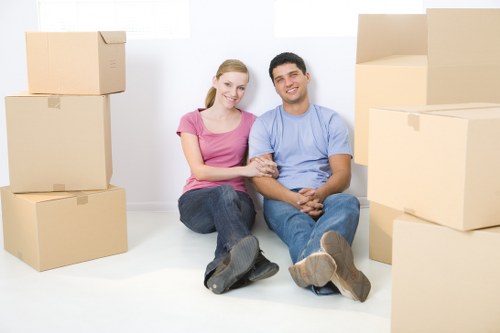 Local removal van support for Shoreditch customers