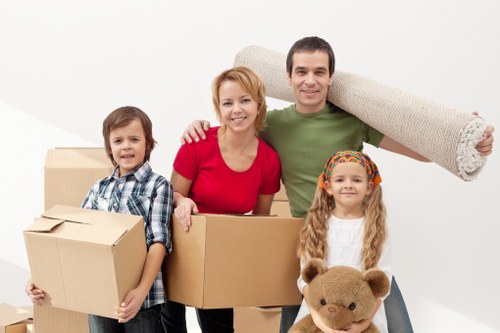 Careful packing and furniture protection for a Shoreditch flat move